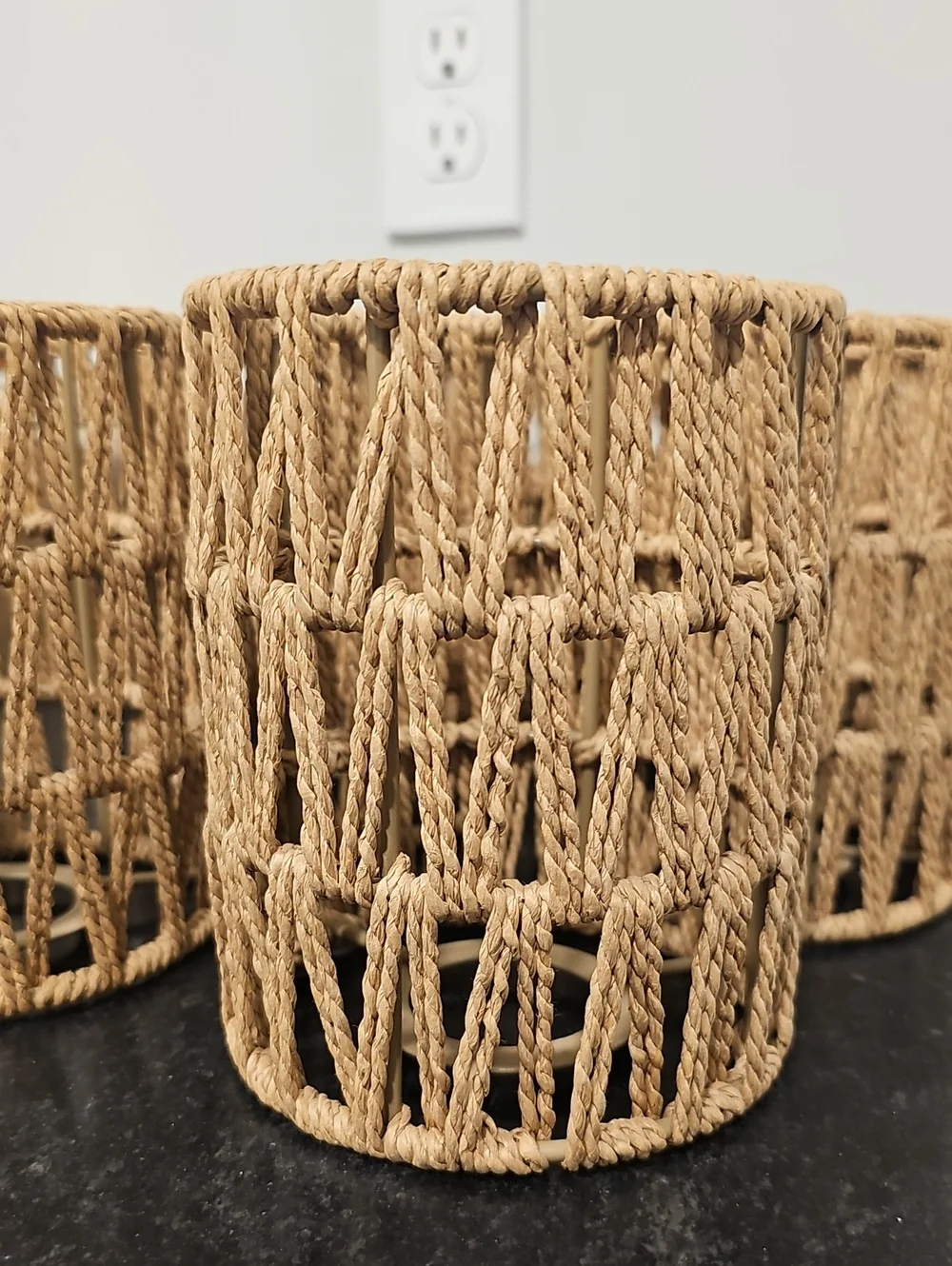 6 5x6 Rattan Lamp Shades